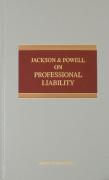 Cover of Jackson & Powell on Professional Liability 6th ed with 4th Supplement