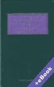 Cover of The Interpretation of Contracts 5th ed (Book & eBook Pack)