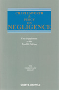 Cover of Charlesworth & Percy on Negligence 12th ed: 1st supplement