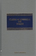Cover of Clerk & Lindsell On Torts 20th ed with 2nd Supplement
