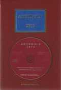 Cover of Archbold: Criminal Pleading, Evidence and Practice 2013 Book & CD-ROM Pack