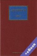 Cover of Archbold: Criminal Pleading, Evidence and Practice 2013 (Book & eBook Pack)
