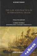 Cover of Schmitthoff: The Law and Practice of International Trade (Book & eBook Pack)
