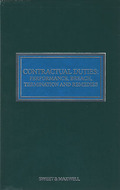 Cover of Contractual Duties: Performance, Breach, Termination and Remedies