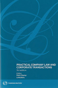 Cover of Practical Company Law and Corporate Transactions