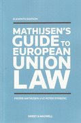 Cover of Mathijsen's Guide to European Union Law