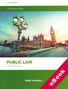 Cover of Public Law Textbook (eBook)
