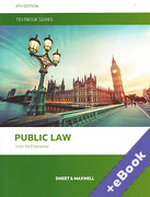 Cover of Public Law Textbook (Book & eBook Pack)