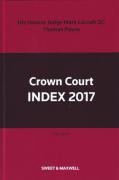Cover of Crown Court Index 2017