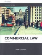 Cover of Commercial Law Textbook