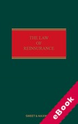 Cover of The Law of Reinsurance in England and Bermuda 4th ed with 1st Supplement (eBook)