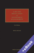 Cover of Law and Regulation of Investment Management (Book & eBook Pack)