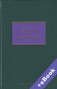 Cover of The Law of Reinsurance in England and Bermuda 5th ed with 1st Supplement (Book & eBook Pack)