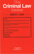 Cover of Criminal Law Review: Issues Only