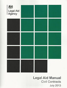 Cover of Legal Aid Manual: Volume 2 Civil Contracts
