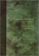 Cover of The Sultan Azlan Shah Law Lectures Volume I: Judges on the Common Law