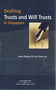 Cover of Drafting Trusts and Will Trusts in Singapore