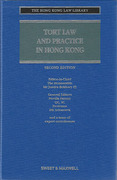 Cover of Tort Law and Practice in Hong Kong
