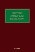 Cover of Scottish Family Law Legislation Looseleaf