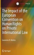 Cover of The Impact of the European Convention on Human Rights on Private International Law