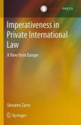 Cover of Imperativeness in Private International Law: A View from Europe