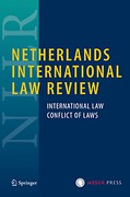 Cover of Netherlands International Law Review: Print + Basic Online