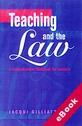 Cover of Teaching and the Law (eBook)