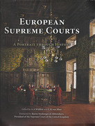 Cover of The European Supreme Courts: A Portrait Through History