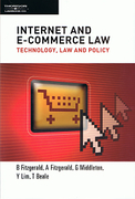 Cover of Internet and e-Commerce Law: Technology, Law and Policy 