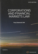 Cover of Corporations and Financial Markets Law