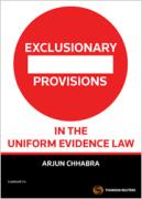 Cover of Exclusionary Provisions in the Uniform Evidence Law