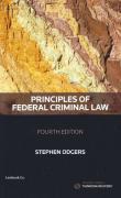 Cover of Principles of Federal Criminal Law