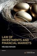 Cover of Law of Investments and Financial Markets