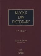 Cover of Black's Law Dictionary