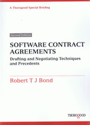 Cover of Software Contract Agreements: Drafting and Negotiating Techniques and Precedents