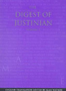 Cover of The Digest of Justinian