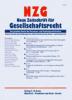 Cover of NZG - Neue Zeitschrift f&#252;r Gesellschaftsrecht