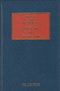 Cover of Gloag and Henderson: The Law of Scotland 13th ed