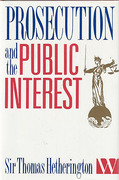 Cover of Prosecution and the Public Interest