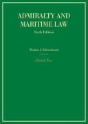 Cover of Admiralty and Maritime Law