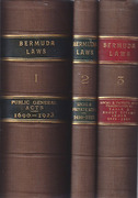 Cover of Acts of the Legislature of the Islands of Bermuda 1690 to 1923