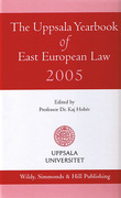 Cover of The Uppsala Yearbook of East European Law 2005