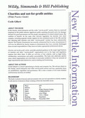 Cover of Charities and Not-For-Profit Entities 