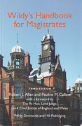 Cover of Wildy's Handbook for Magistrates