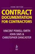 Cover of Contract: Documentation for Contractors