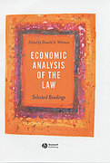 Cover of An Economic Analysis of the Law