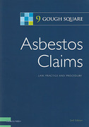 Cover of Asbestos Claims: Law, Practice and Procedure