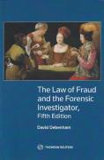 Cover of The Law of Fraud and the Forensic Investigator