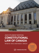 Cover of Constitutional Law of Canada: 2023 Student Edition