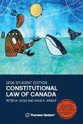Cover of Constitutional Law of Canada: 2026 Student Edition